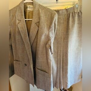 Two piece formal wear